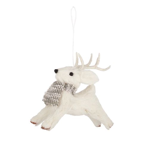 White Reindeer Decoration