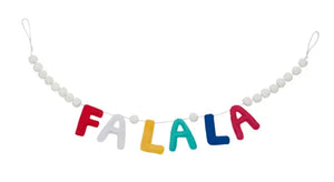 FA LA LA Felt Garland 120 cm