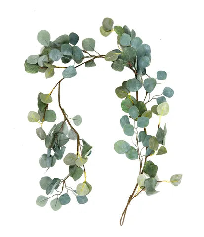 Garland with Leaves - Green