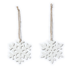 Nordic Mountain Snowflake - 2 Assorted