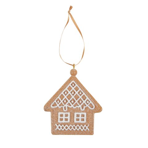 Gingerbread House Decoration - Brown